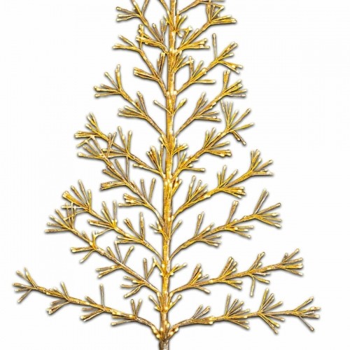 Christmas Tree Golden Metal Plastic 120 cm image 3