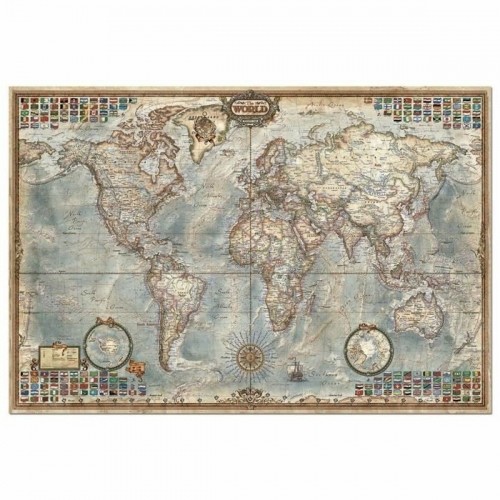 Puzzle Educa 14827 World Map 4000 Pieces image 3