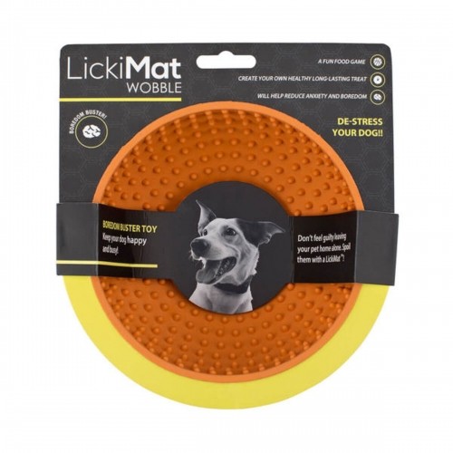 Кормушка для собак Lickimat Wobble Оранжевый Orange Резина image 3