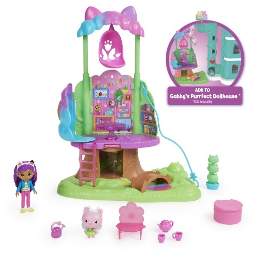 GABBY´S DOLLHOUSE Игровой набор Kitty Fairy´s Garden Treehouse image 3