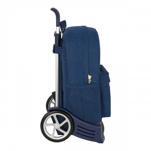 School Rucksack with Wheels Safta Navy Blue Harry Potter 32 x 14 x 43 cm image 3