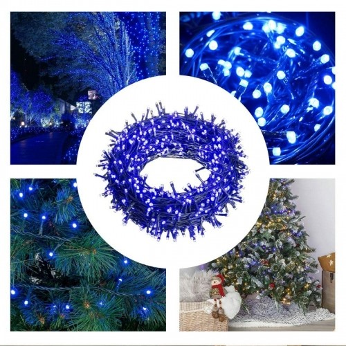 Bigbuy Christmas LED gaismu vītne 25 m Zils Balts 6 W Ziemassvētki image 3