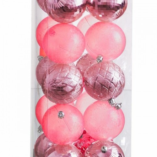 Bigbuy Christmas Ёлочные шарики Красный 8 x 8 x 8 cm (20 штук) image 3