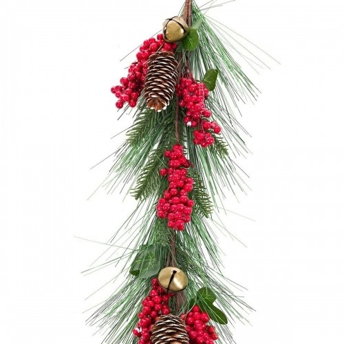 Christmas garland Red Green Plastic Pineapples 140 cm image 3