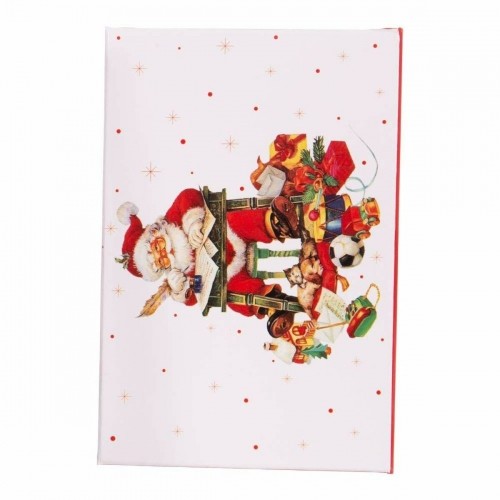 Bigbuy Christmas Ёлочные шарики Красный Разноцветный бумага Polyfoam 7,5 x 7,5 x 7,5 cm (6 штук) image 3