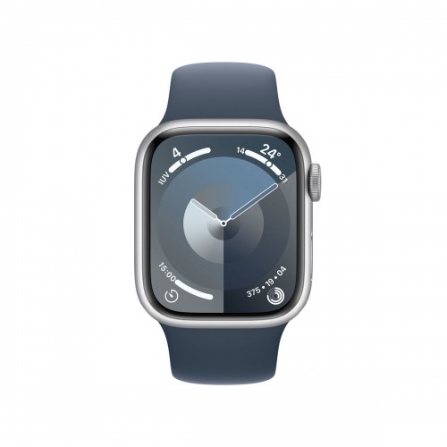 Viedpulkstenis Apple Watch Series 9 Zils Sudrabains 41 mm image 3
