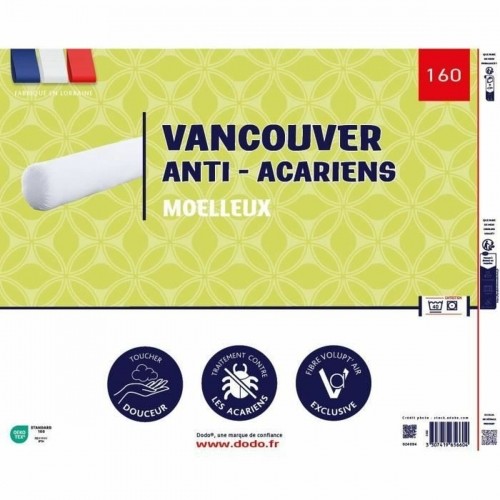 Pillow DODO Vancouver White 160 cm Anti-dust mite image 3