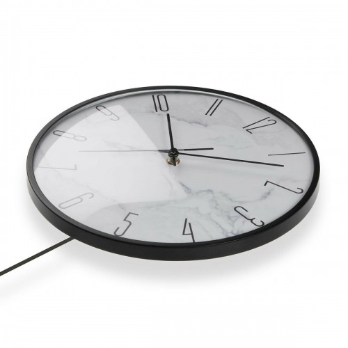 Настенное часы Versa маятник Металл Стеклянный Деревянный MDF 4,5 x 56 x 29 cm image 3