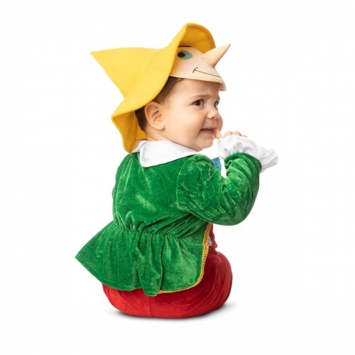 Costume for Adults My Other Me Pinocchio Red Green image 3