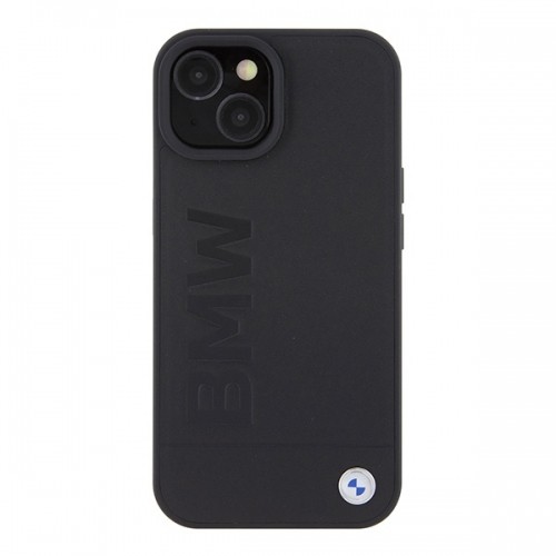 BMW BMHMP15SSLLBK iPhone 15 6.1" czarny|black Magsafe hardcase Signature Logo Imprint image 3