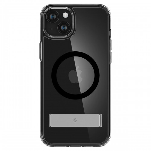 Apple Spigen Ultra Hybrid S MagSafe case with stand for iPhone 15 - black image 3