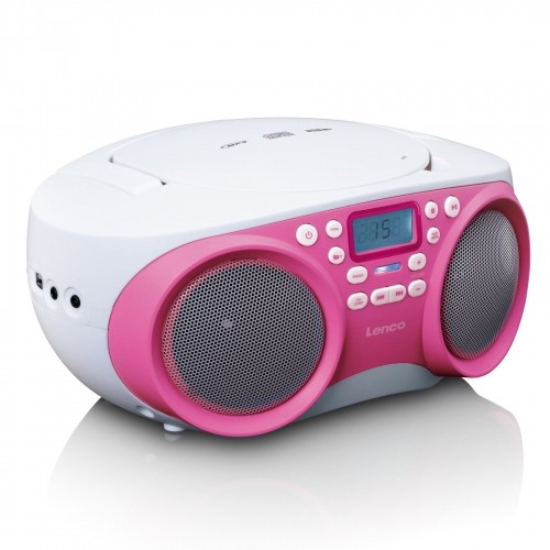Portable FM-radio/CD/MP3/USB player Lenco SCD301PK image 3