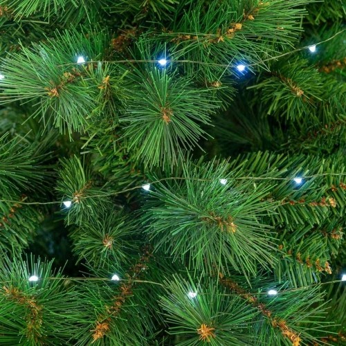 Bigbuy Christmas Gaismas sloksnes LED Balts 18,5 m image 3