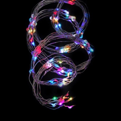 Bigbuy Christmas Полоска огней LED Разноцветный 6 W Рождество 6,5 m image 3
