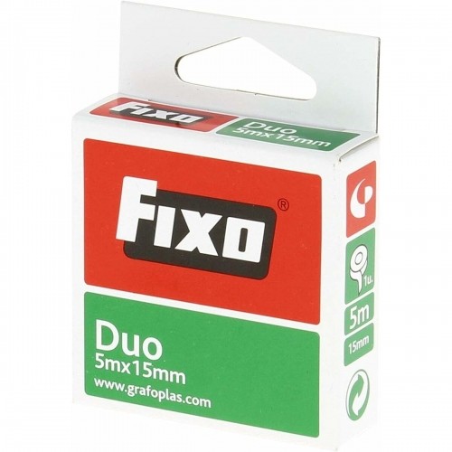 Double Sided Tape Fixo 15 mm x 5 m (10 Units) image 3