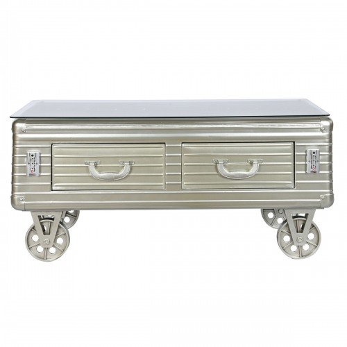 Centre Table Home ESPRIT Metal Crystal 100 x 52 x 46 cm image 3