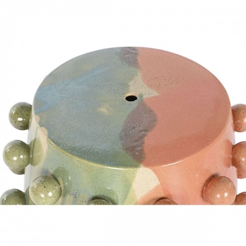 Side table Home ESPRIT Multicolour Stoneware 40 x 40 x 46 cm image 3