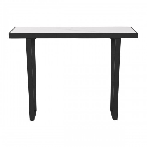 Console Home ESPRIT White Black Metal 100 x 35 x 75 cm image 3