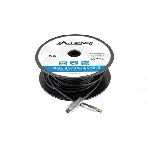 HDMI Kabelis Lanberg CA-HDMI-20FB-0400-BK 40 m image 3