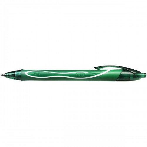 Gela pildspalva Bic Gel-Ocity Quick Dry Zaļš 0,3 mm (12 gb.) image 3