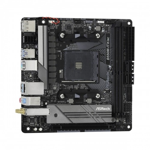 Motherboard ASRock B550M-ITX/ac AMD B550 AMD AMD AM4 image 3