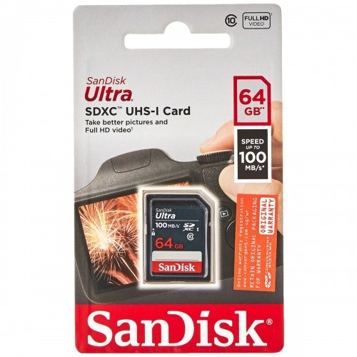 Карта памяти SDXC SanDisk Ultra 64 Гб image 3