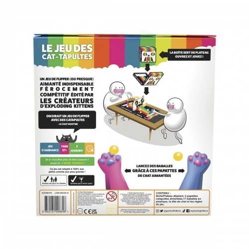 Spēlētāji Asmodee Le Jeu des Cat-Tapultes (FR) image 3