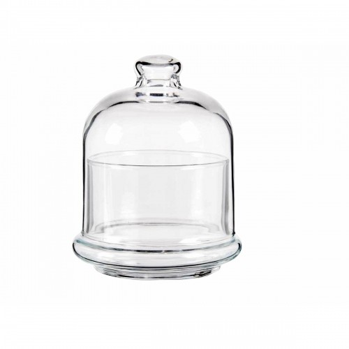 Sweet dish Mini Basic Transparent Glass 9,2 x 11,5 x 9,2 cm (24 Units) image 3