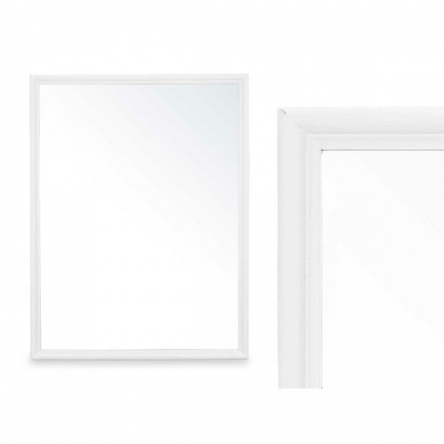 Wall mirror Wood White 65 x 85 x 65 cm image 3