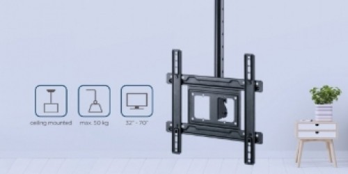 Stiprinājums televizoram Gembird Full Motion TV Ceiling Mount image 3