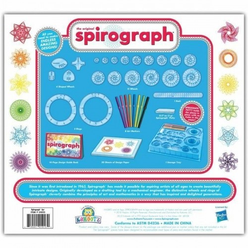 Набор для рисования Spirograph Silverlit 30 Предметы image 3