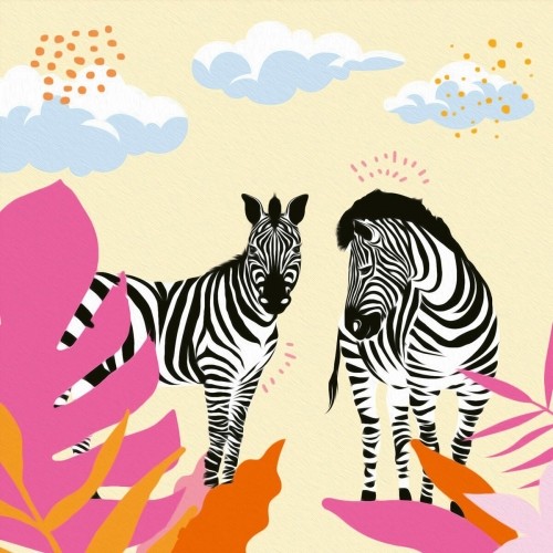 Набор «Раскраска по номерам» Ravensburger Zebra image 3