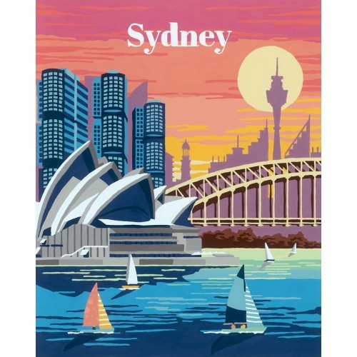 Paint by Numbers Set Ravensburger Sydney image 3