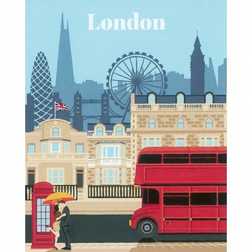 Paint by Numbers Set Ravensburger London image 3