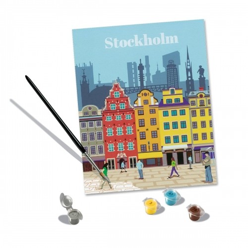 Paint by Numbers Set Ravensburger Stockholm image 3