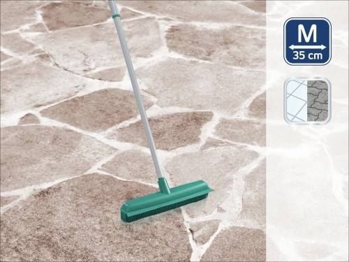 LEIFHEIT Gumijas grīdas birste ar teleskopisku kātu 35cm "Supra rubber broom'' image 3