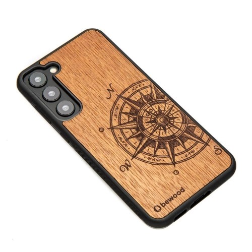 Wooden case for Samsung Galaxy S23 Plus Bewood Traveler Merbau image 3