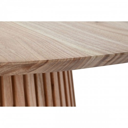 Dining Table Home ESPRIT Natural Mindi wood 150 x 150 x 75 cm image 3