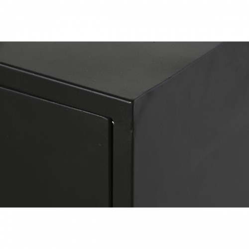 Chest of drawers Home ESPRIT Black Metal Loft 75 x 45 x 80 cm image 3