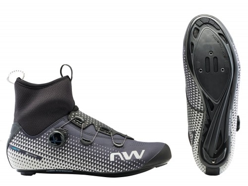 Velo apavi Northwave Celsius R Arctic GTX Road carbon grey-reflective-45 image 3