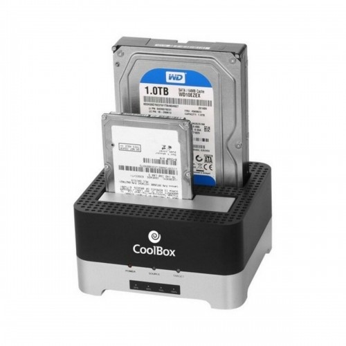 Ārējā kaste CoolBox COO-DUPLICAT2 2,5"-3,5" SATA USB 3.0 image 3