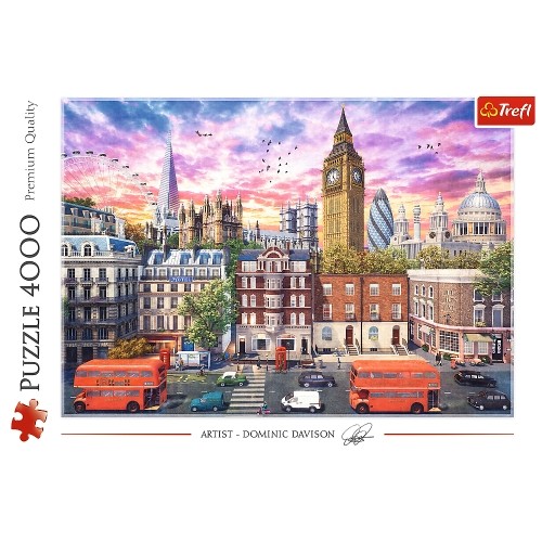 Trefl Puzzles TREFL Puzle Londona, 4000 gab. image 3