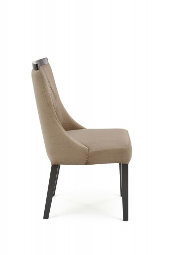 Halmar ROYAL chair, black / beige Monolith 09 image 3
