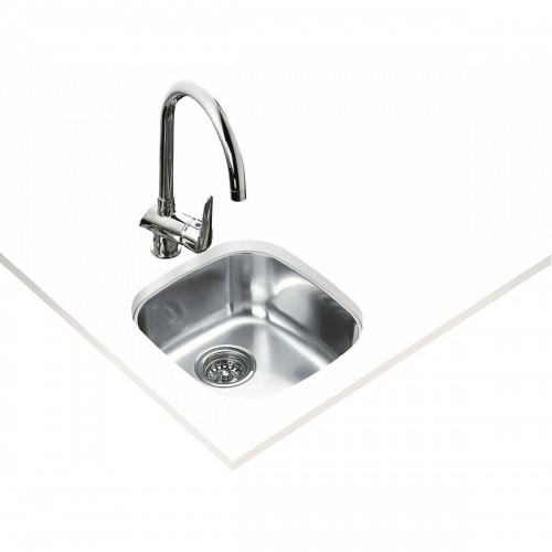 Sink with One Basin Teka BE3437 Silver image 3