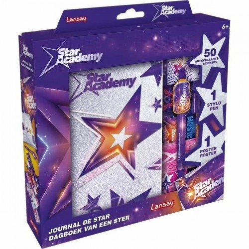 Diary with accessories Lansay STAR ACADEMY Multicolour image 3