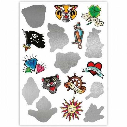 Задание для ручных действий Clementoni 17 Temporary Mystery Tattoos image 3