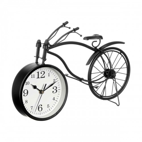 Gift Decor Настольные часы Велосипед Чёрный Металл 36 x 22 x 7 cm (4 штук) image 3