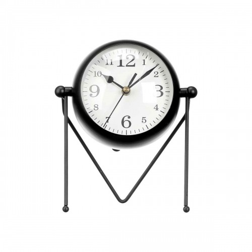 Gift Decor Настольные часы Melns Metāls 18 x 21 x 12 cm (4 gb.) image 3