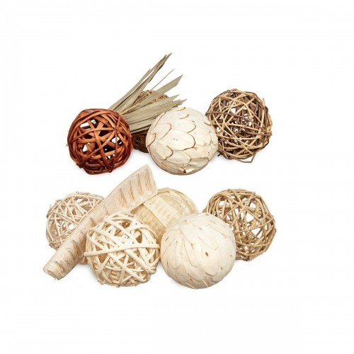 Gift Decor Set of Decorative Balls Белый Коричневый (12 штук) image 3