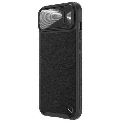 OEM Nillkin CamShield S Leather Case for Iphone 14 Plus black image 3